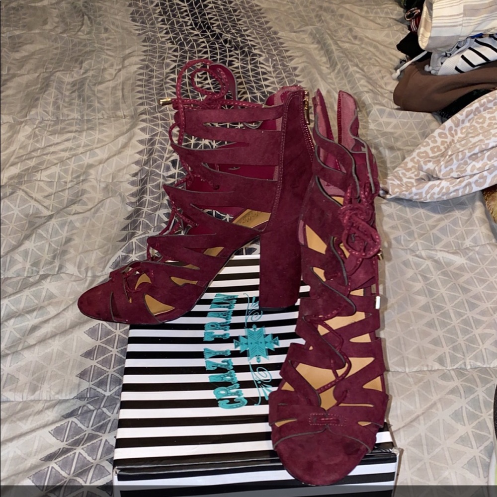 Strap heels